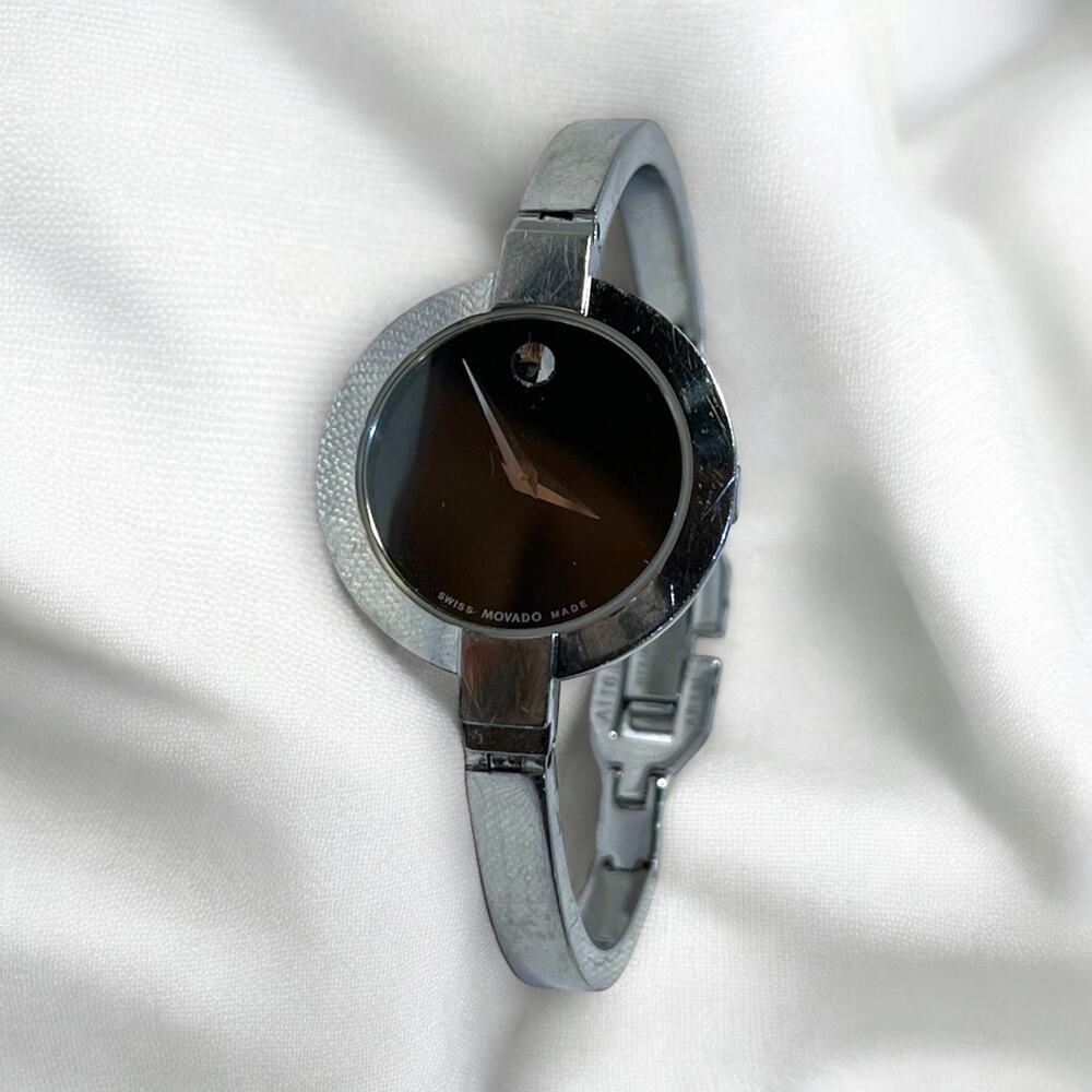 MOVADO Swiss Made 1830 Sapphire Crystal Petite Wristwatch